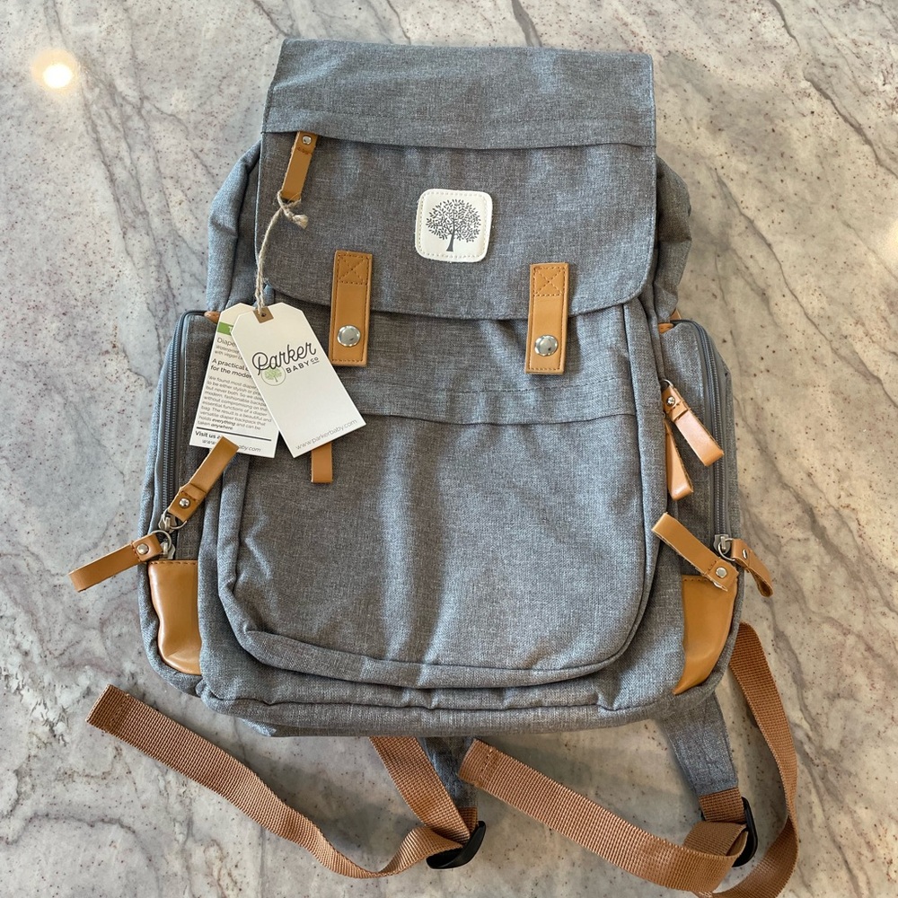 Parker Baby Birch Diaper Backpack
